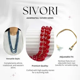 SIVORI Red Alloy Necklace image 3