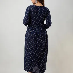 Step Queen Women Ethnic Motifs Printed Maternity Kurta image 3