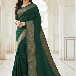 Moda Rapido Woven Design Zari Poly Georgette Designer Saree-picture-18