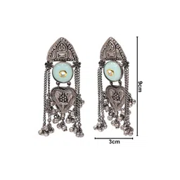 I Jewels Contemporary Drop Earrings image 4