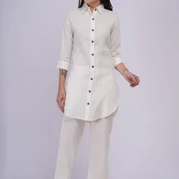 Minimul Shirt Collar Tunic & Trousers Co-Ords-picture-27