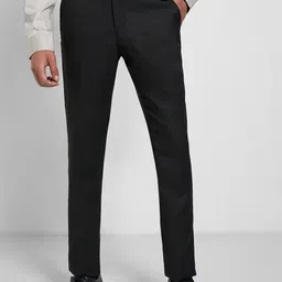 Peregrine by Pantaloons Men Slim Fit Formal Trousers-picture-37