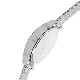 French Connection Women Embellished Dial & Stainless Steel Bracelet Style Straps Analogue Watch FCB8SM image 4