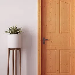 WOLPIN Brown Self Design Waterproof Wallpaper-image-2