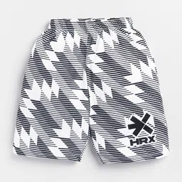 HRX by Hrithik Roshan Boys Rapid-Dry Printed T-shirt with Shorts image 3