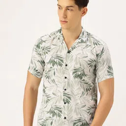 FIFTY TWO Tropical Printed Casual Shirt-picture-31