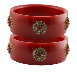 Vidhya Kangan Multi-Coloured Brass Bangles-picture-56