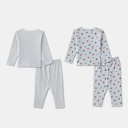 R&B Boys Printed Pure Cotton Night suits image 3