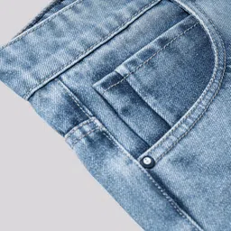 Jb Just BLACK Men Mid-Rise Mildly Distressed Light Fade Cotton Jeans image 5