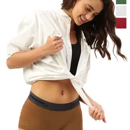 FREECULTR Women Pack Of 4 Anti Bacterial Boy Shorts Briefs-picture-24