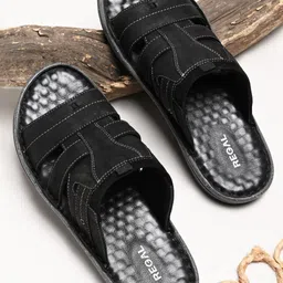 Regal Men Leather Comfort Sandals-picture-45