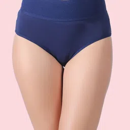 Lady Lyka Women Pack Of 2 Solid High Rise Hipster Briefs-image-29