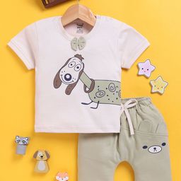 Toonyport Boys Printed Round Neck Pure Cotton T-Shirt With Shorts-picture-37