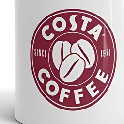 Mr UVD White & Maroon Typography Printed Ceramic Glossy Mug image 4