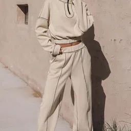 Mast & Harbour High Neck Sweatshirt With Trousers Co-Ords image 3