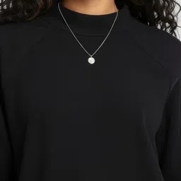 glitchez High Neck Textured Sweatshirt image 3