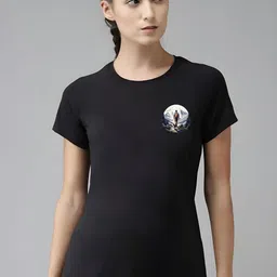 SZN Women Printed Applique T-shirt-picture-40