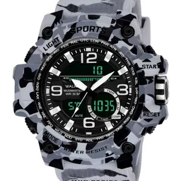 Walrus Men Dial & Textured Straps Analogue and Digital Watch WWTM-CAM-020707D image 1