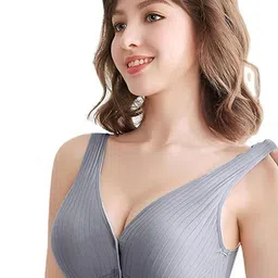 BRACHY Full Coverage Removable Padding Front Open Maternity Bra-picture-27