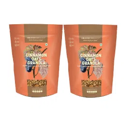 Nourish Organics Cinnamon Oats Granola, 300g | Pack of 2-image-92