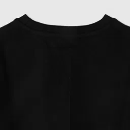 Purple United Kids Boys Typography Colourblocked Applique T-shirt image 4