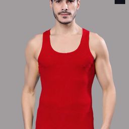 FBAR Pack Of 2 Round Neck Ribbed Cotton Gym Vest R-01-03-picture-42