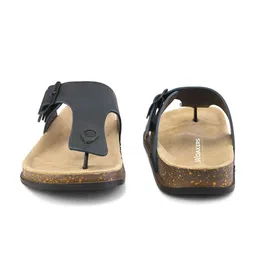 Woakers Men Leather Comfort Sandals With Buckle image 2
