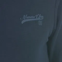 Numero Uno Men Brand Logo Printed Hooded Sweatshirt image 5