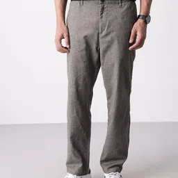 Mast & Harbour Men Relaxed Straight Leg Chinos Trousers image 5