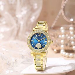 GIORDANO Women Round Dial & Stainless Steel Straps Analogue Watch GZ-60086-22-picture-15