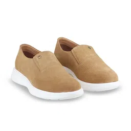 Red Chief Men Leather Slip-On Sneakers-image-90