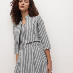R.Code by The Roadster Life Co. Striped Pure Cotton Layered Fit & Flare Midi Dress-picture-39