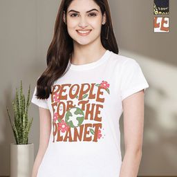 Tromko Women Typography 3 Printed Applique T-shirt-picture-44