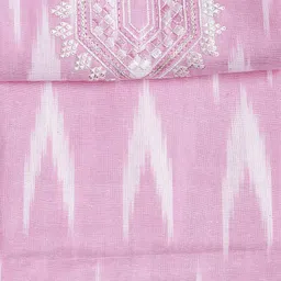 Meena Bazaar Geometric Embroidered Unstitched Dress Material image 2