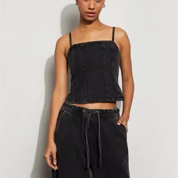 Ginger by Lifestyle Cotton Crop Top-picture-32