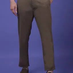 Crimsoune Club Men Slim Fit Chinos Trousers-image-26