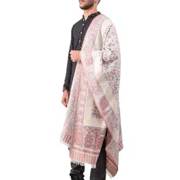Naureen Men Embroidered Stole image 4