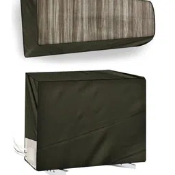The Furnishing Tree Split AC Cover Set of Indoor and Outdoor Unit Used for 1 Ton Bluestar PLU Woode-picture-17