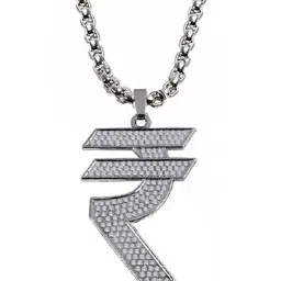 Utkarsh Silver-Plated Quirky Pendants with Chains image 3