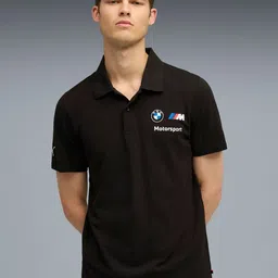 PUMA Motorsport Men Polo Collar Graphic Printed Cotton T-shirt-picture-40