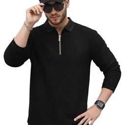 HERE&NOW Men Polo Collar T-shirt-picture-33