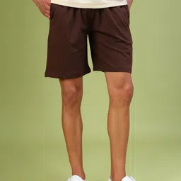 LIMEROAD Men Solid Mid-Rise Regular Fit Shorts-picture-29