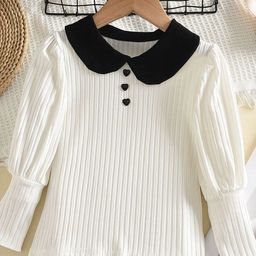LULU & SKY Girls Checked V-Neck Pockets T-shirt-picture-7