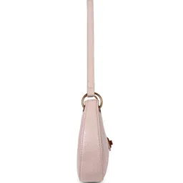 Pramadda Pure Luxury PU Half Moon Shoulder Bag image 3
