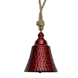 Hind Decor Red Hanging Christmas Bell Festive Decor-image-67