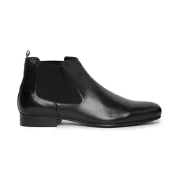 GABICCI Men Round Toe Blocked Heeled Chelsea Boots image 5