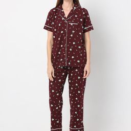 Smarty Pants Women Pure Cotton Night suit-picture-10