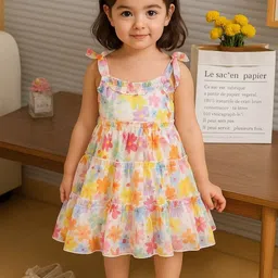 PURNKAMAAY TRENDZ Floral Print Fit & Flare Dress-picture-24