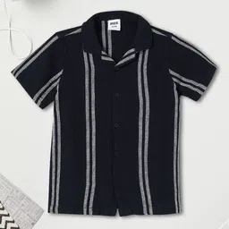 max Boys Opaque Striped Casual Shirt-image-16