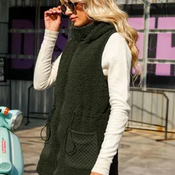 Oh Rare Self-Design Over Coat image 4